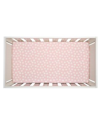 Daisy Dreams Breathable 100% Cotton Baby Fitted Crib/Toddler Sheet