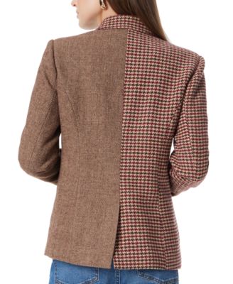 Sam Edelman Women's Imogen Mixed Tweed Double-Breasted Blazer
