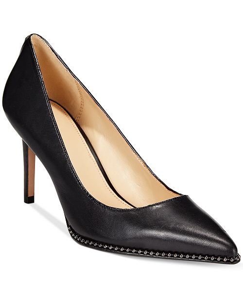 Coach Vonna Pointed Toe Pumps Reviews Pumps Shoes Macy S