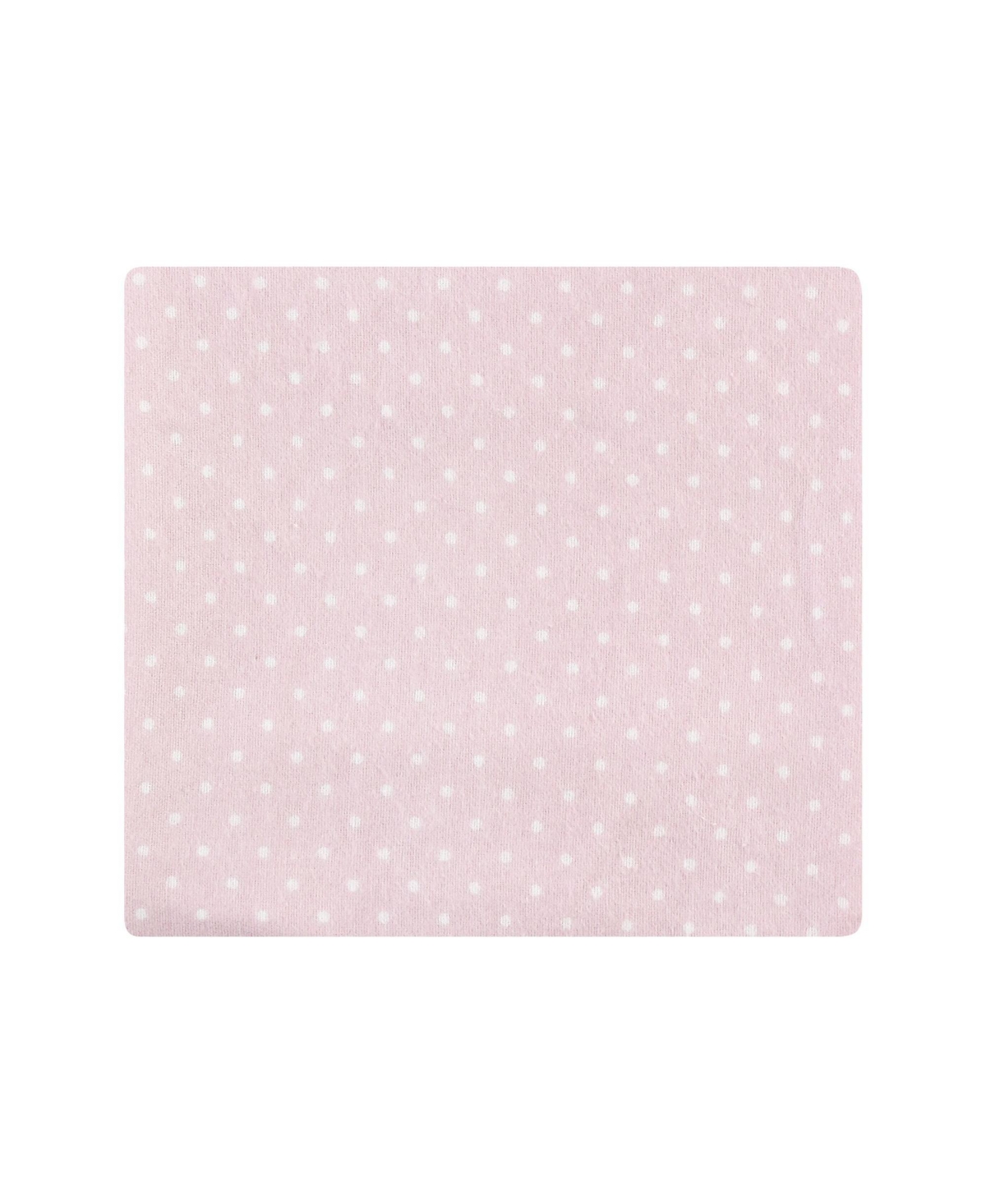 Hudson Baby Infant Girl Cotton Rich Flannel Receiving Blankets, One Size - Vintage blossom