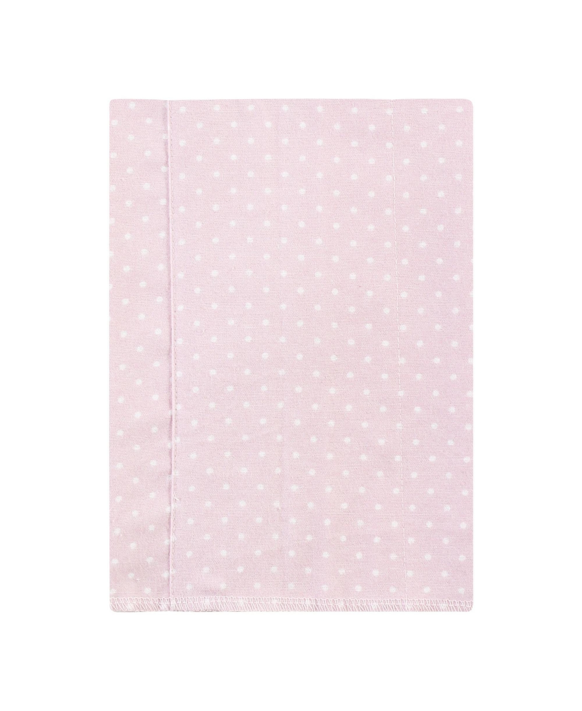 Hudson Baby Girls 4Pk Flannel Burp Cloth (Cotton Poly