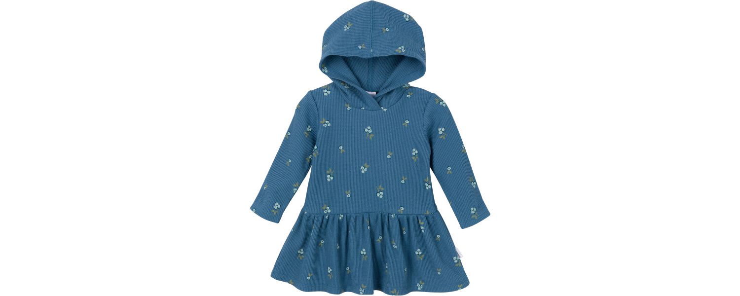 Baby Girls Long Sleeve Dress and Diaper Cover Set, 2 Piece