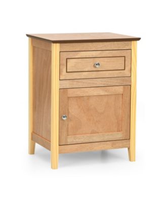 2-Tier Accent Table with Spacious Tabletop