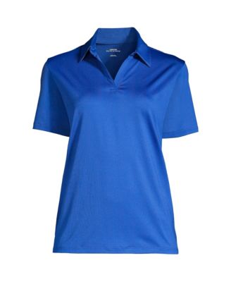 Women's Short Sleeve Rapid Dry Sport Neck Polo Shirt