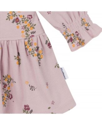 Baby Girls Long Sleeve Apples Dress