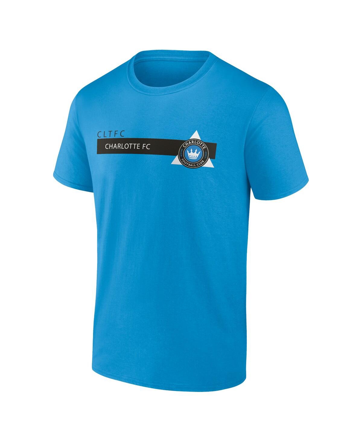 Fanatics Men'sCharlotte Fc Tradition T-Shirt - Blue