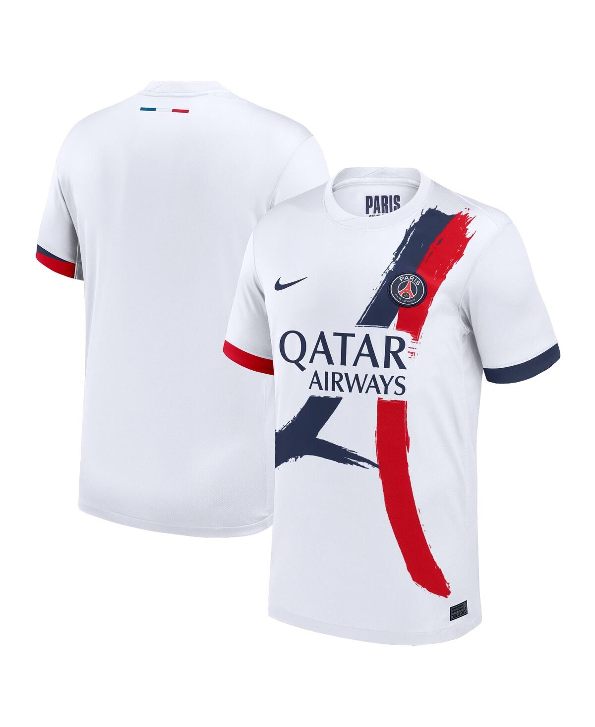 Nike Men'sParis Saint-Germain 2024/25 Away Replica Jersey - White