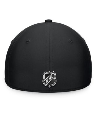 Men's Black Arizona Coyotes Authentic Pro Training Camp Flex Hat