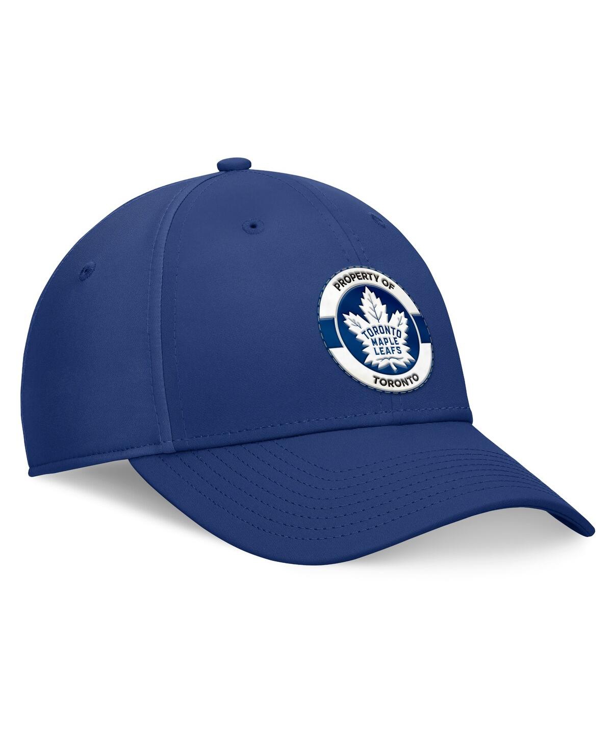 Fanatics Men'sToronto Maple Leafs Authentic Pro Training Camp Flex Hat - Blue
