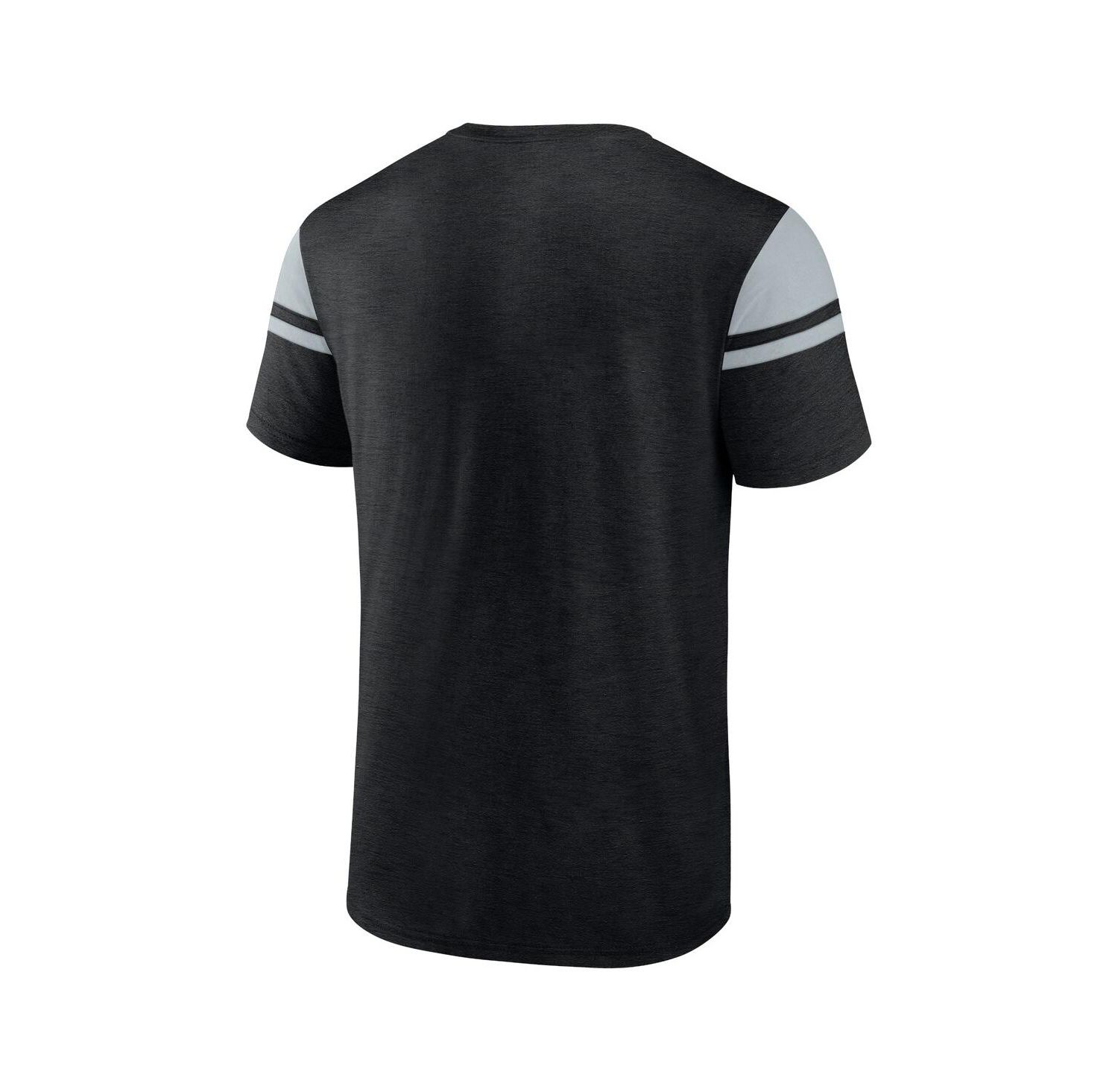 Men's Black Las Vegas Raiders Old School Play Slub T-Shirt