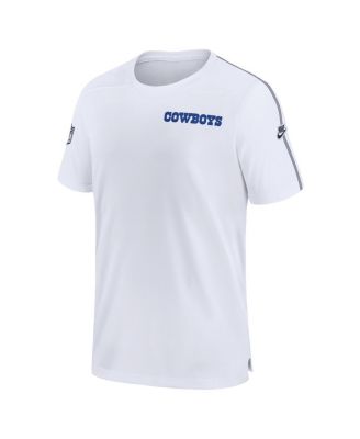 Men's White Dallas Cowboys 2024 Sideline Coach UV Performance T-Shirt