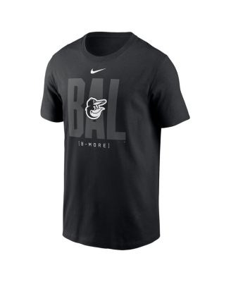 Men's Black Baltimore Orioles Fashion Local T-Shirt
