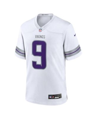 Big Boys and Girls J.J. McCarthy White Minnesota Vikings Alternate Game Player Jersey