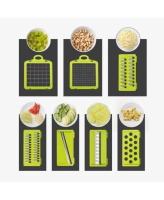 Vegetable Chopper Multifunctional 8 Blades Grater Slicer