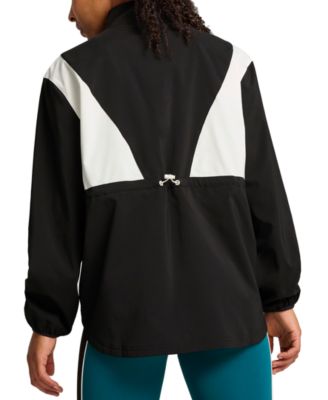 Puma Women's Active Colorblocked Training Woven Zip-Up Jacket