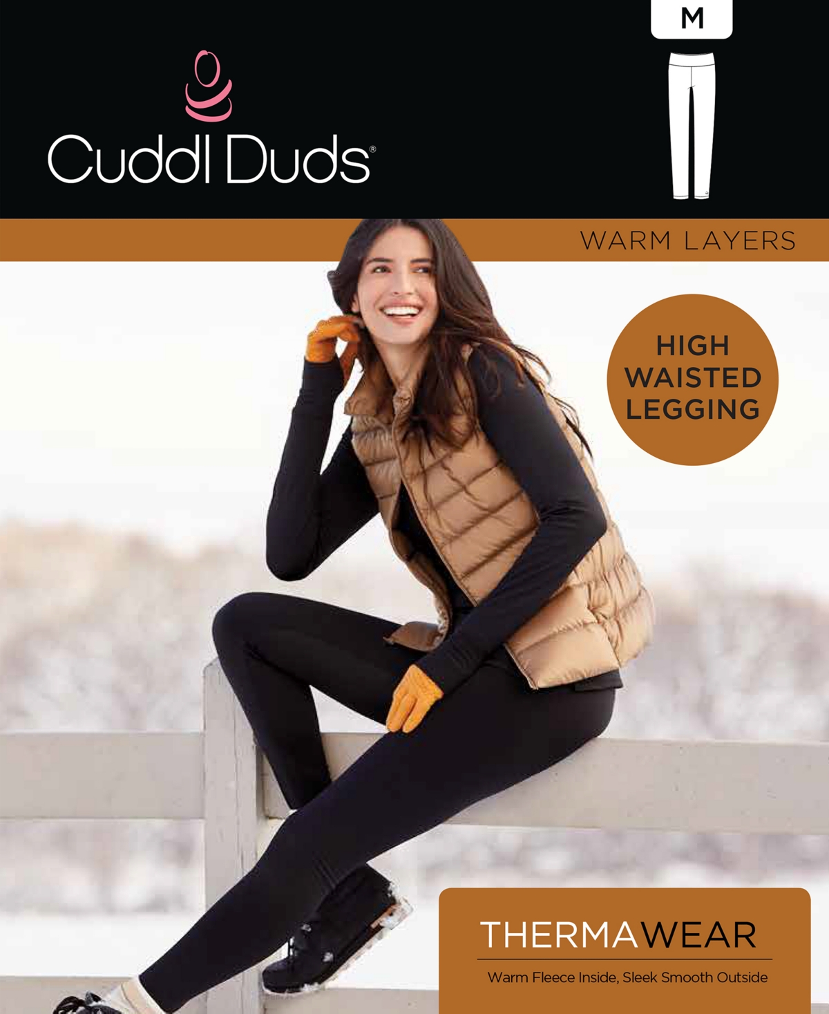 Cuddl Duds Thermawear High-Rise Leggings