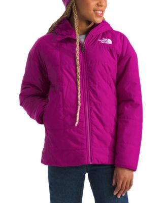 The North Face Big Girls Shasta Reversible Full-Zip Hooded Short