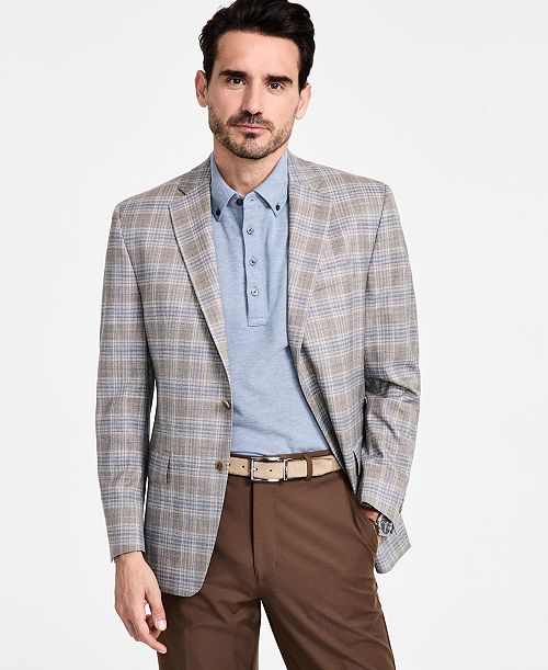 alfani Michael Kors Men's Classic-Fit Sport Coat Men's Fashion & Accessories