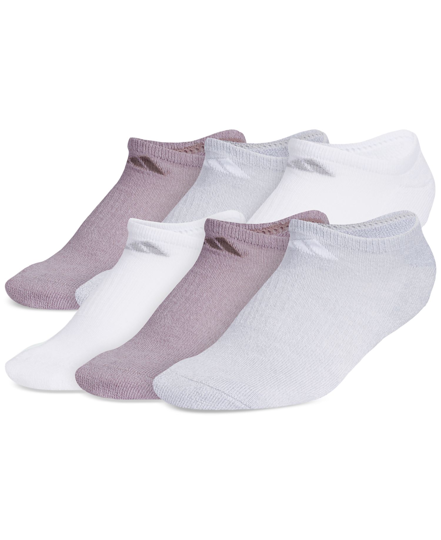 Women's 6-Pk. Athletic Cushioned No-Show Socks
