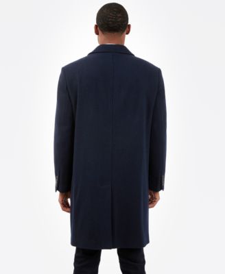 Men Signature Wool-Blend Overcoat 