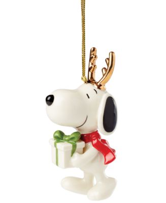 Lenox 2024 Snoopy with Gift Ornament - Macy's
