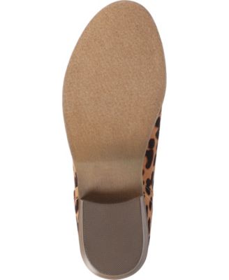 Women's Rimi Notched Ankle Stacked Heel Booties