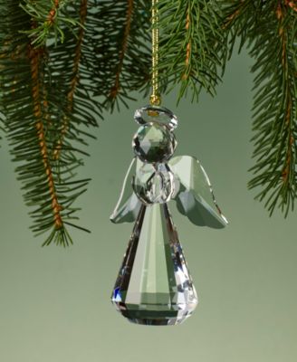 Optic Angel Glass Ornament