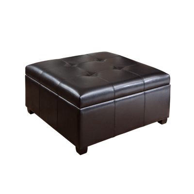 Carlsbad Contemporary Tufted Storage Ottoman