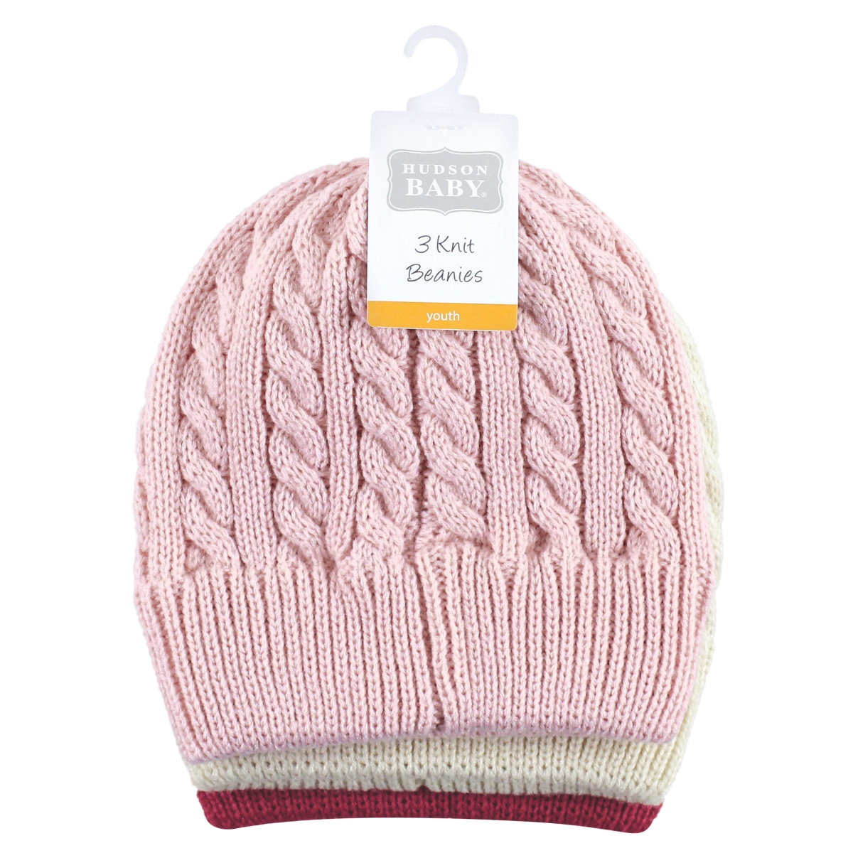 Hudson Baby Family Knitted Caps 3pk