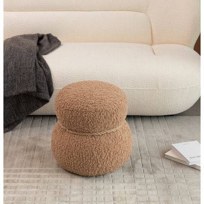 Streamdale Plush Snowman Stool for Playful Spaces