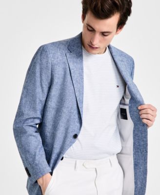 Men's Modern-Fit Linen Sport Coat