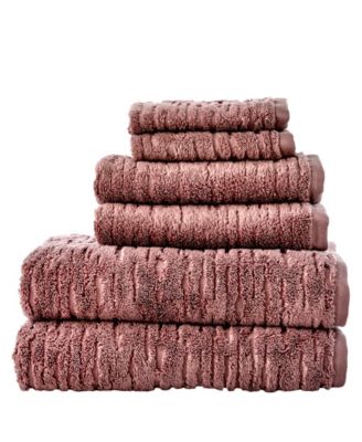 Cloudsoft 100% Long Staple Cotton 6-Piece Bath Towel Set