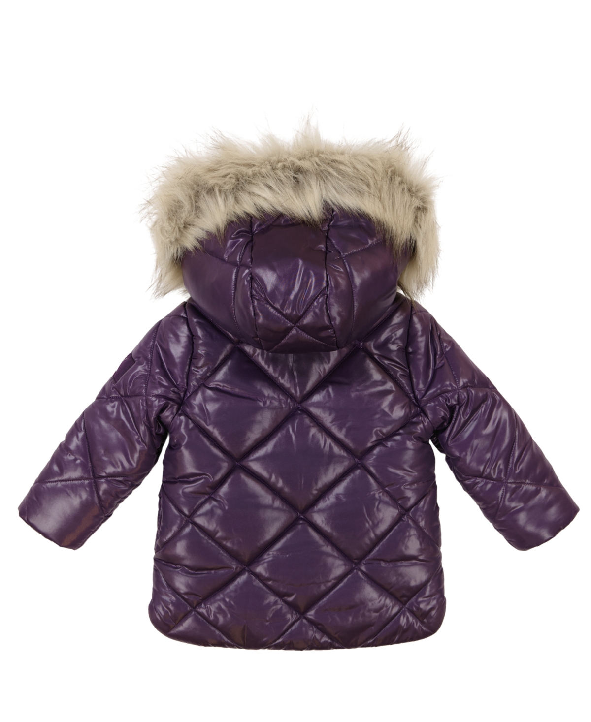Calvin Klein Baby Girl Diamond Quilt Puffer Jacket
