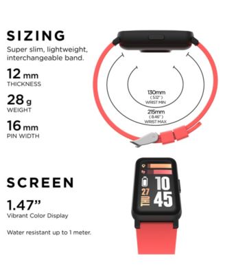 Active 4 Unisex Silicone Strap Fitness Tracker 42.7mm