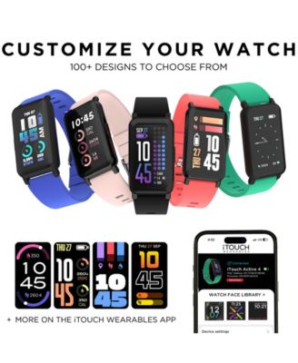Active 4 Unisex Silicone Strap Fitness Tracker 42.7mm