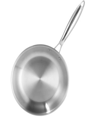 9.5" and 11" Tri-Ply Stainless Steel 2 Piece Frying Pan Set