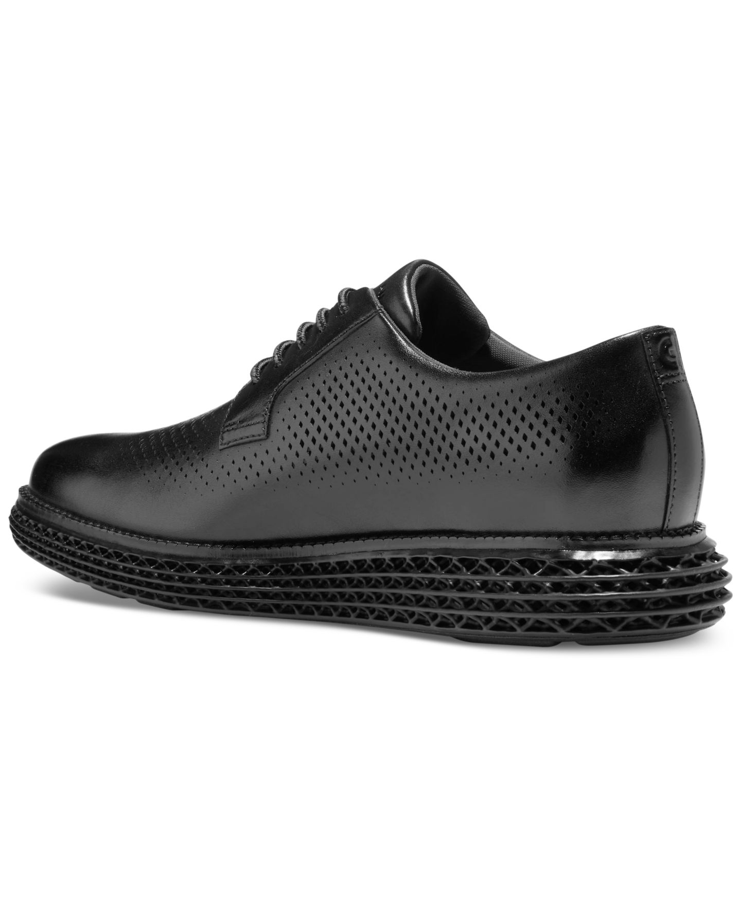 Мужские кроссовки Cole Haan ØriginalGrand 2.0 Oxford Dress Sneaker, цвет: Чёрный — фото 4