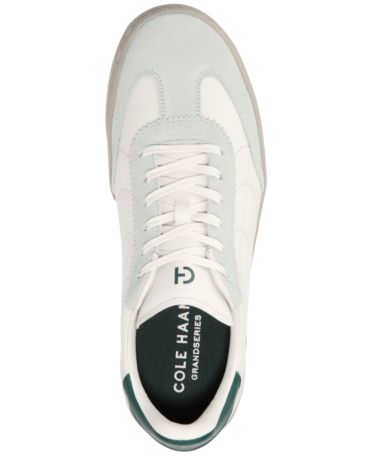 Cole Haan Men's GrandPr Breakaway Sneaker - Ivory-Rain Forest-Natural Gum