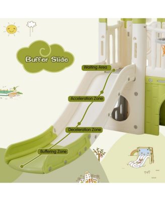 Streamdale 8-in-1 Toddler Climber & Slide Playset