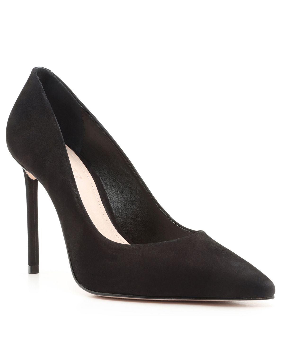 Shop Schutz Women's Lou Pointed Toe Pumps In Black Suede