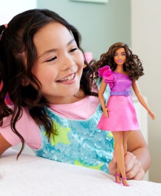 barbie with pink sparkly dress Sassy Shortcake Barbie Bling Dress