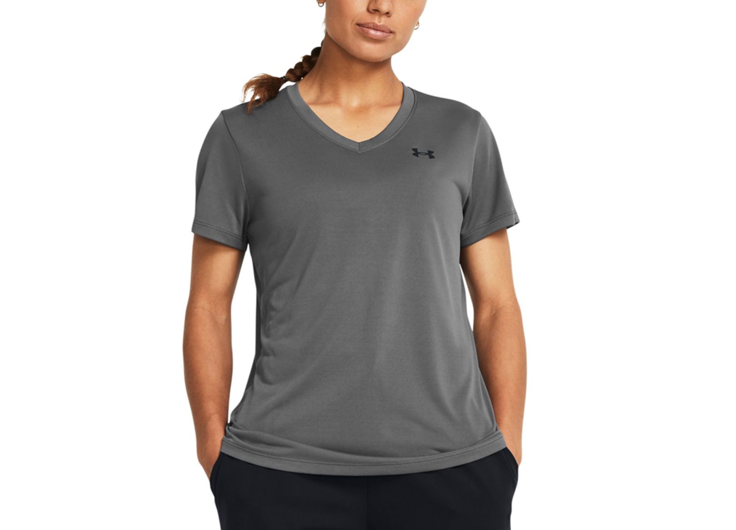 Women's Tech V-Neck Short-Sleeve Top