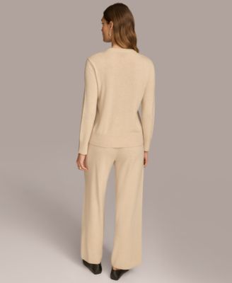 Donna Karan New York Cashmere Blend Sweater & Pants