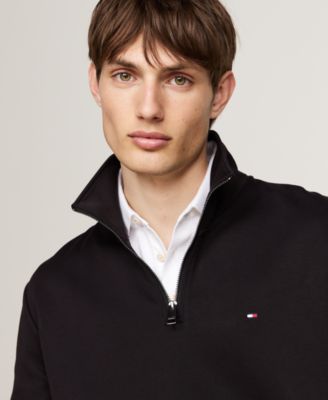Tommy Hilfiger Men's Essential Intechno Knit Regular-Fit 1/4