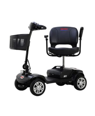 Streamdale Compact Travel Scooter 300W/300lbs, Gloss Black