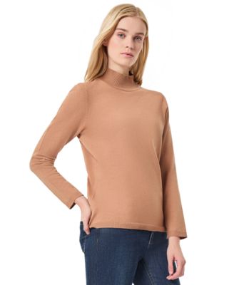 Jones New York - Women's Long Sleeve Mock Neck Sweater