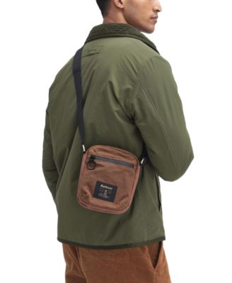 Men's Field Wax Logo Crossbody Bag