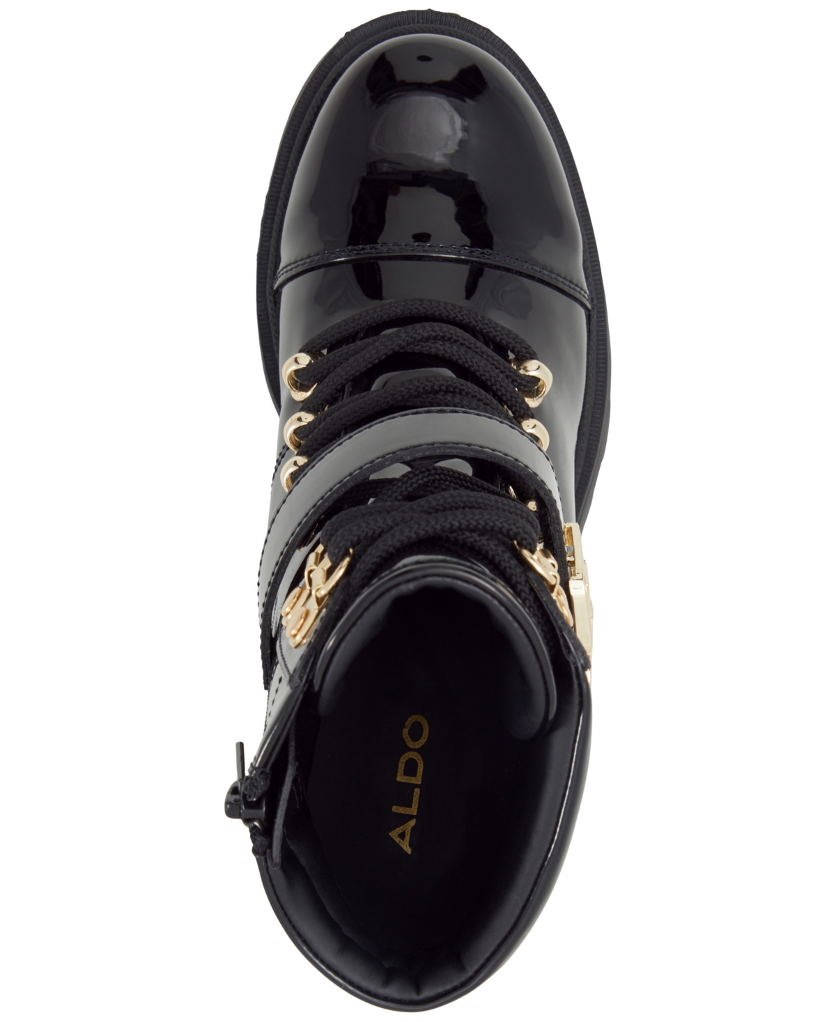 Aldo Women's Mariette Lace-Up Buckle Ankle Booties