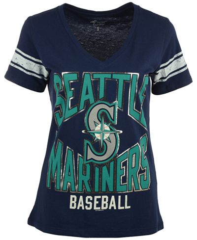 G3 Sports Women's Seattle Mariners Home Plate T-Shirt