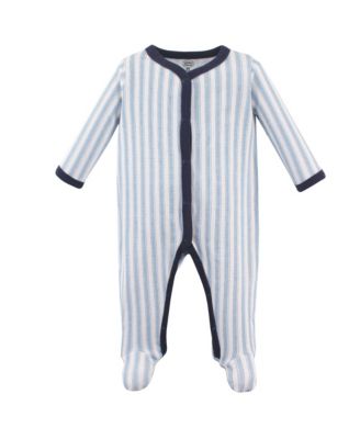 Soft Cotton Play-and-Sleep Bodysuit